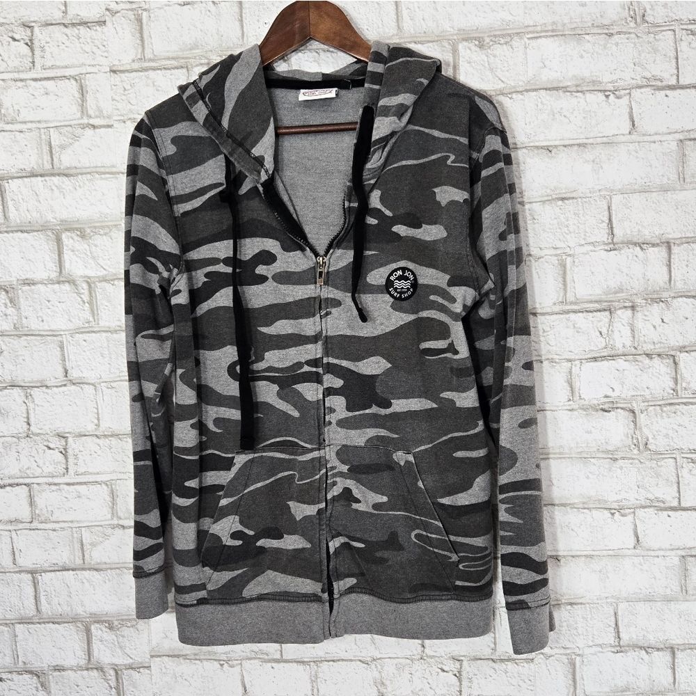 Ron Jon full zip camo hoodie
